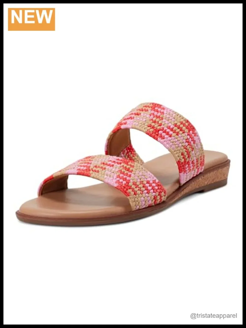 Easy Spirit Women's Loyal2 Slide Sandals Cushioned Arch Support Slip On